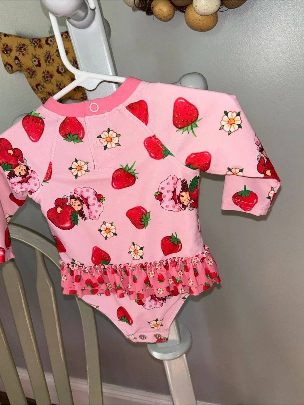 Strawberry Shortcake ruffle look