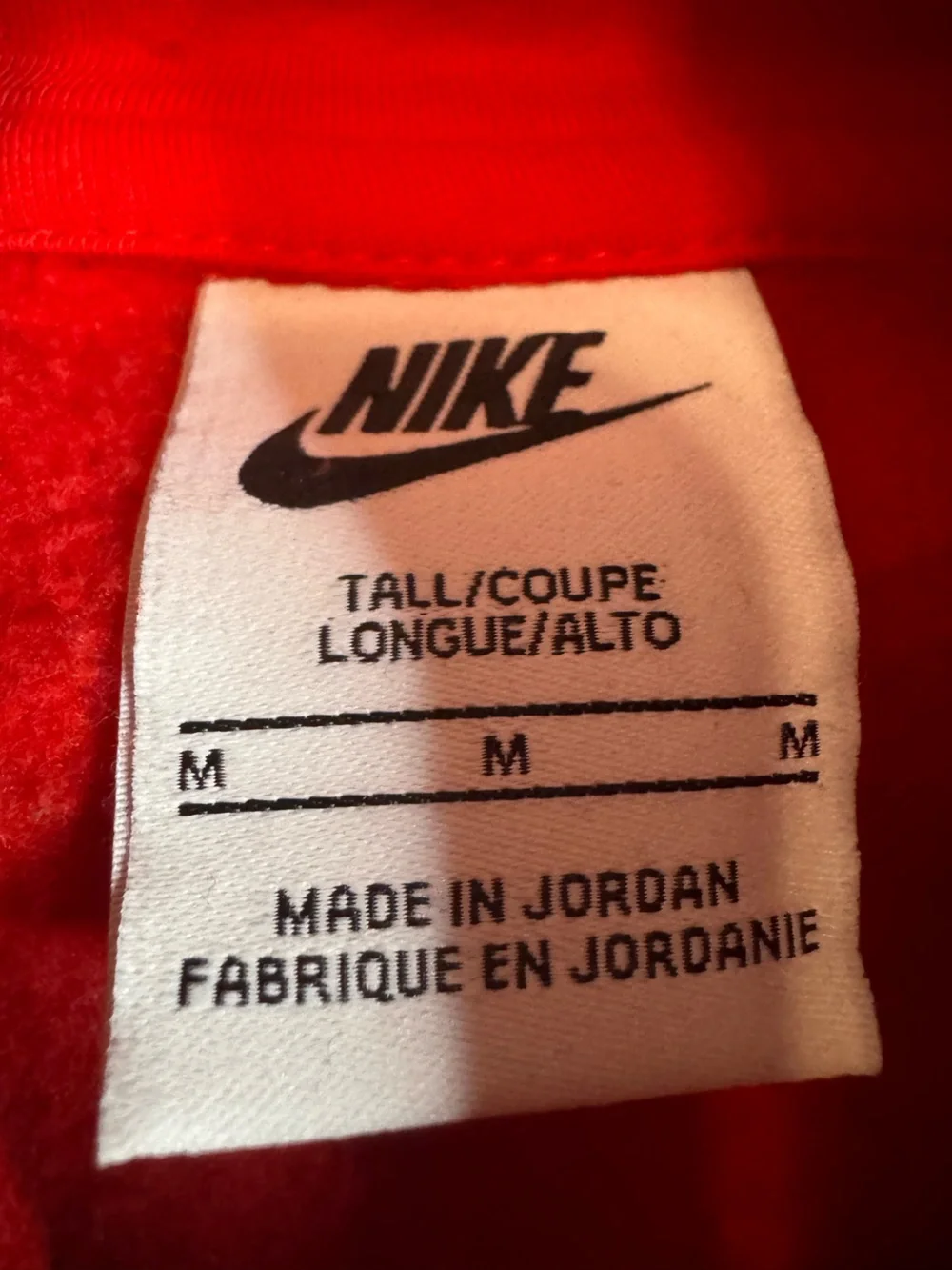 Nike bold red