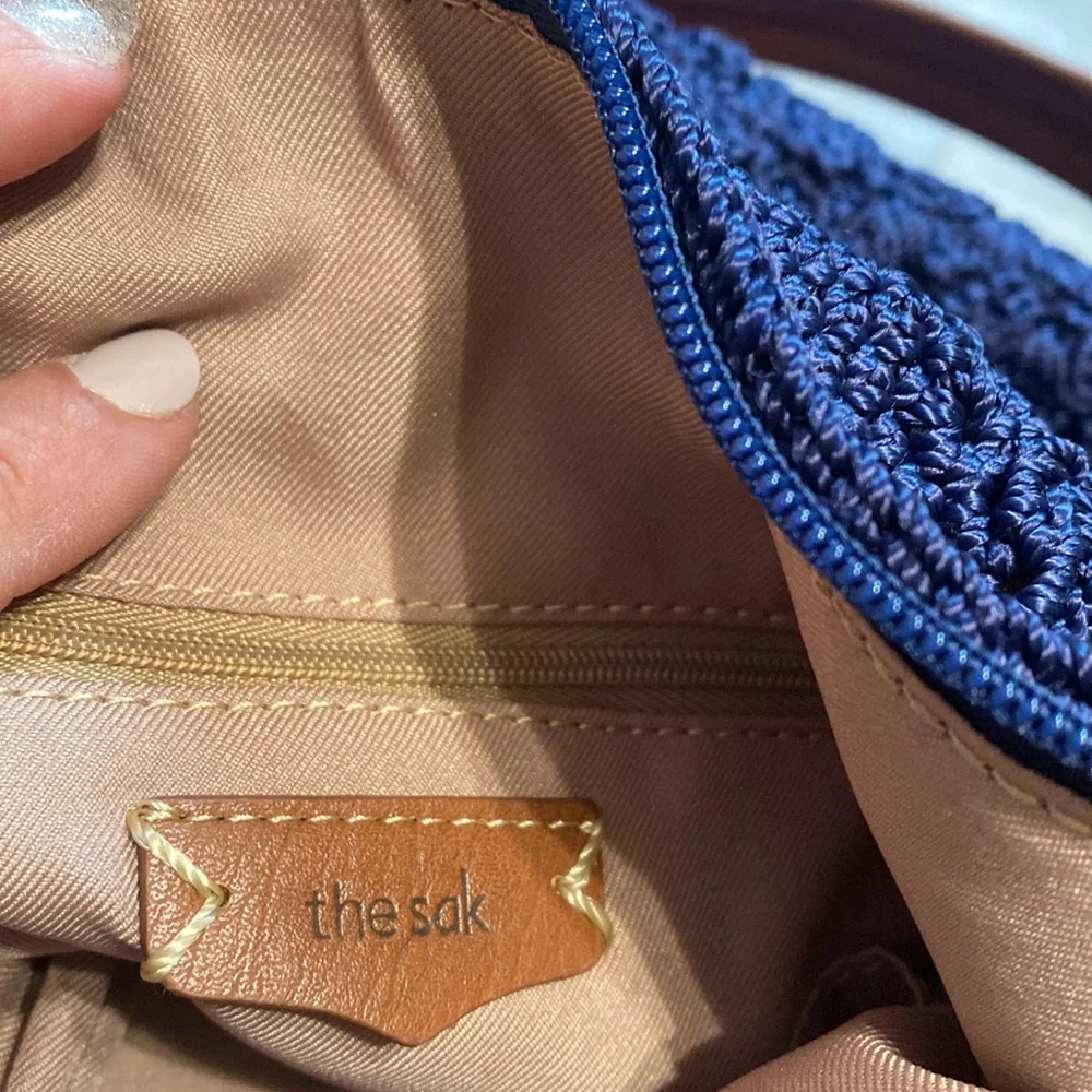 The Sak handcrafted navy