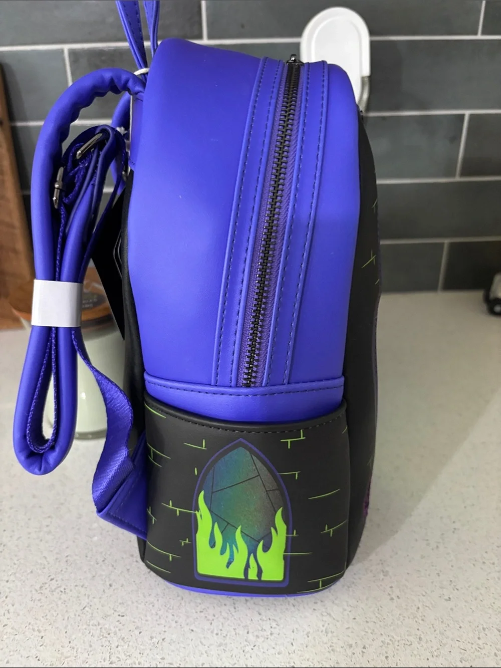 Loungefly Disney Villains Holographic Backpack - NWT