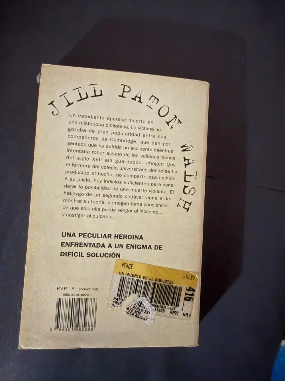 Jill Paton Walsh Paperback Mystery Novel -