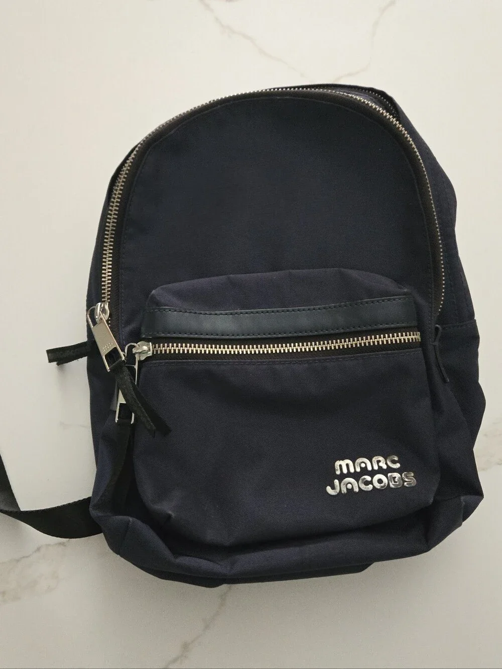 Marc Jacobs Navy Compact Backpack