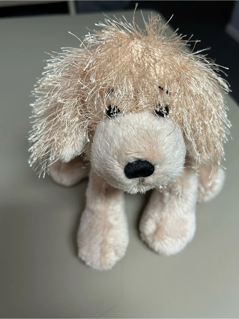 GANZ Brown Plush Toy with Heart Tag