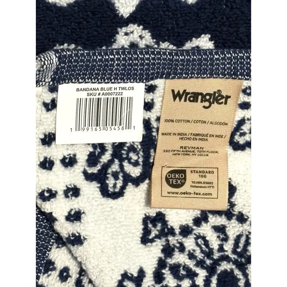 Wrangler blue white