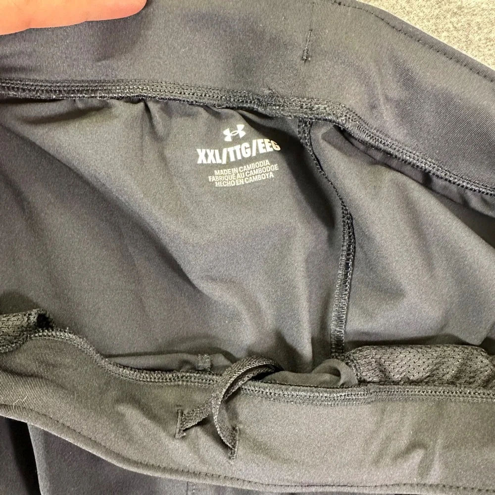 Under Armour Athletic‎ Shorts Men's Size 2XL Black Basketball Running Gym