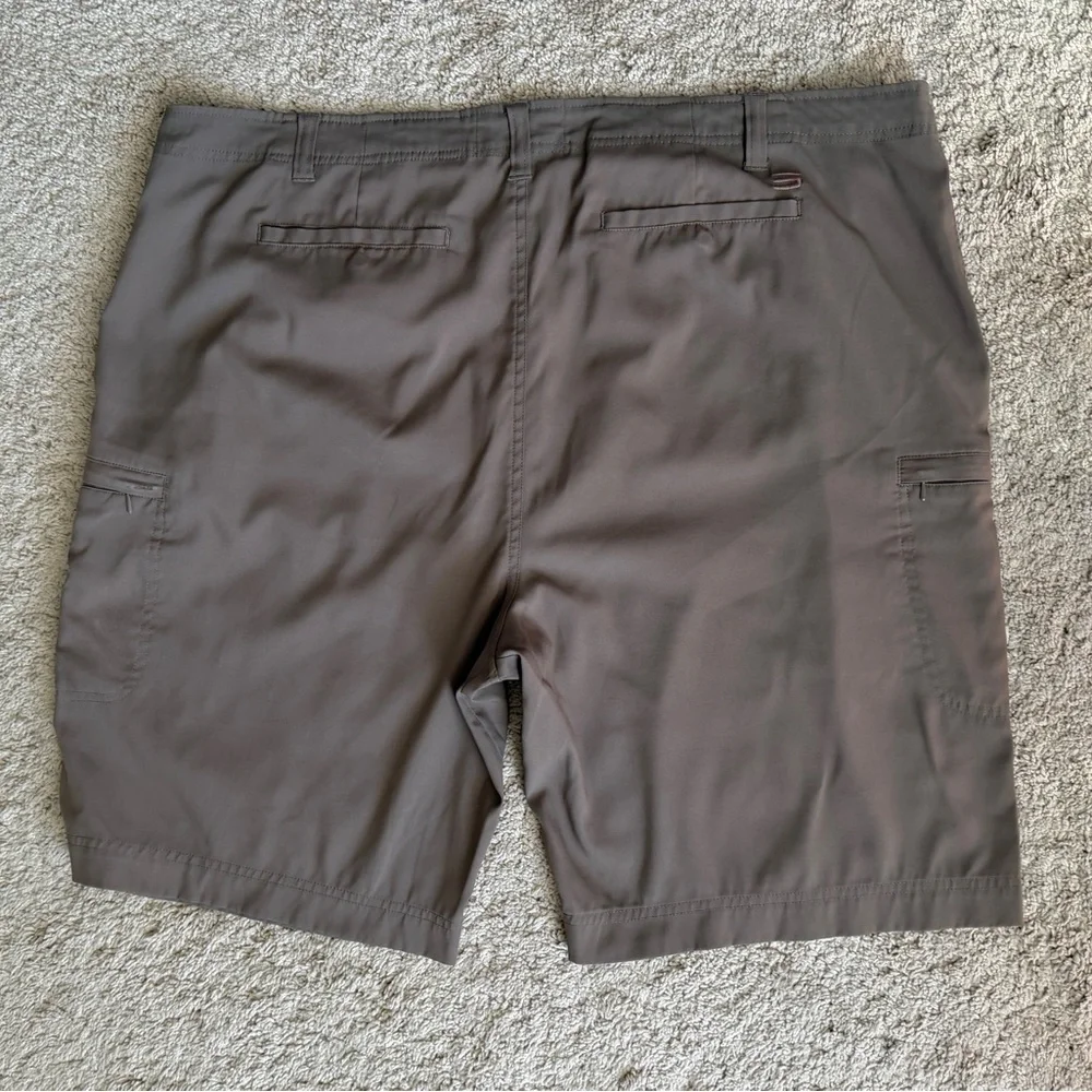 Men’s Cargo Shorts Size 42 Brown Casual Stretch Outdoor Stretch Activewear