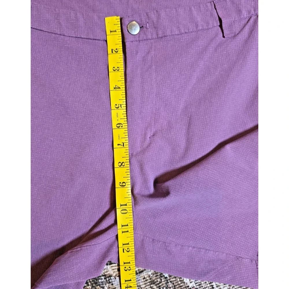 Lululemon Commission Shorts 36 Purple Classic Micro Check 7