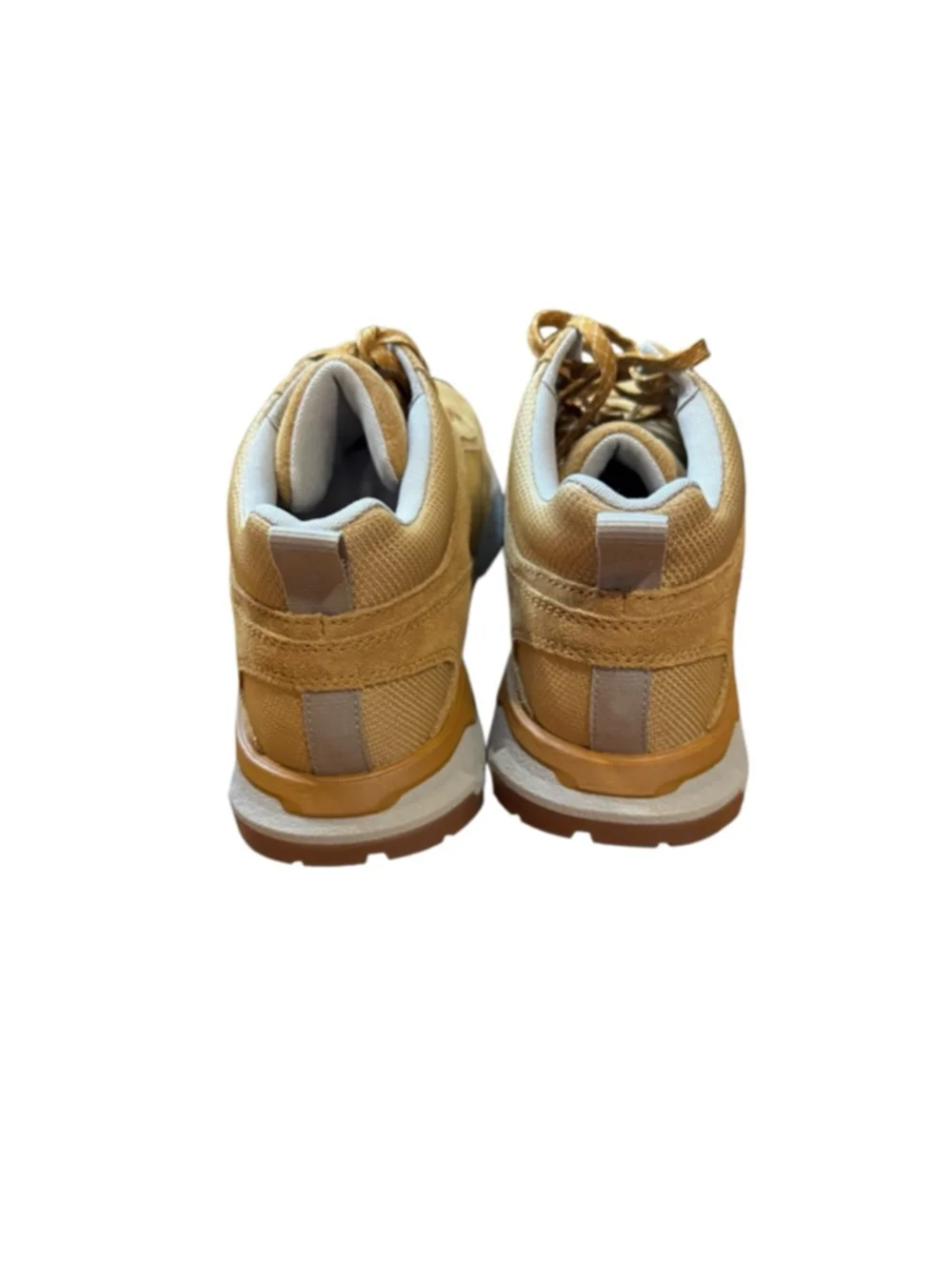 Men's Timberland Voyager Park Mid Lace Sneaker Wheat Size 7