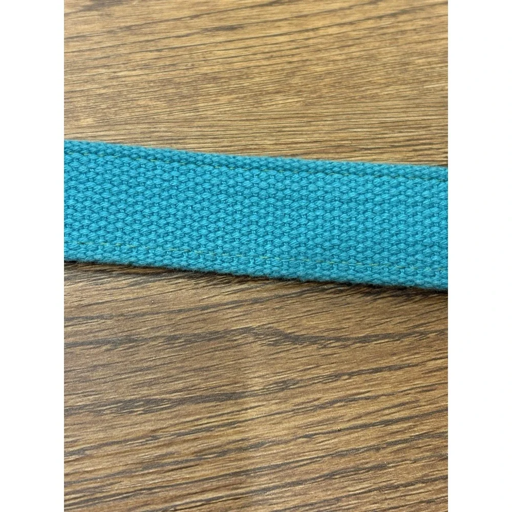 Leather Man Ltd. Blue Green Top Grain Leather Belt Sze 24 Fishing Fish Youth Boy