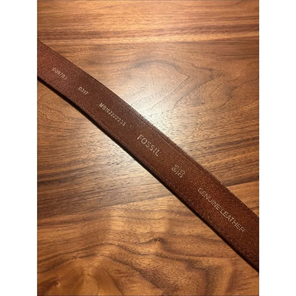 Fossil genuine leather