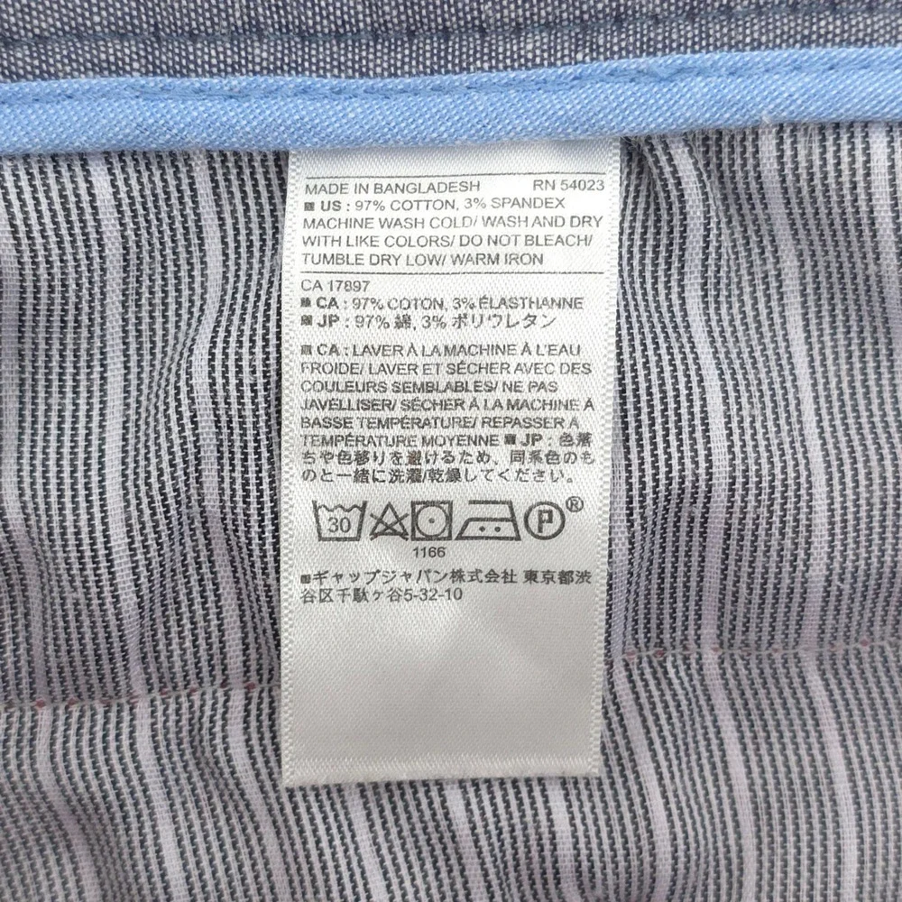Banana Republic Mens Pants Aiden Chino 32x32 Salmon Pink Slim Fit Casual