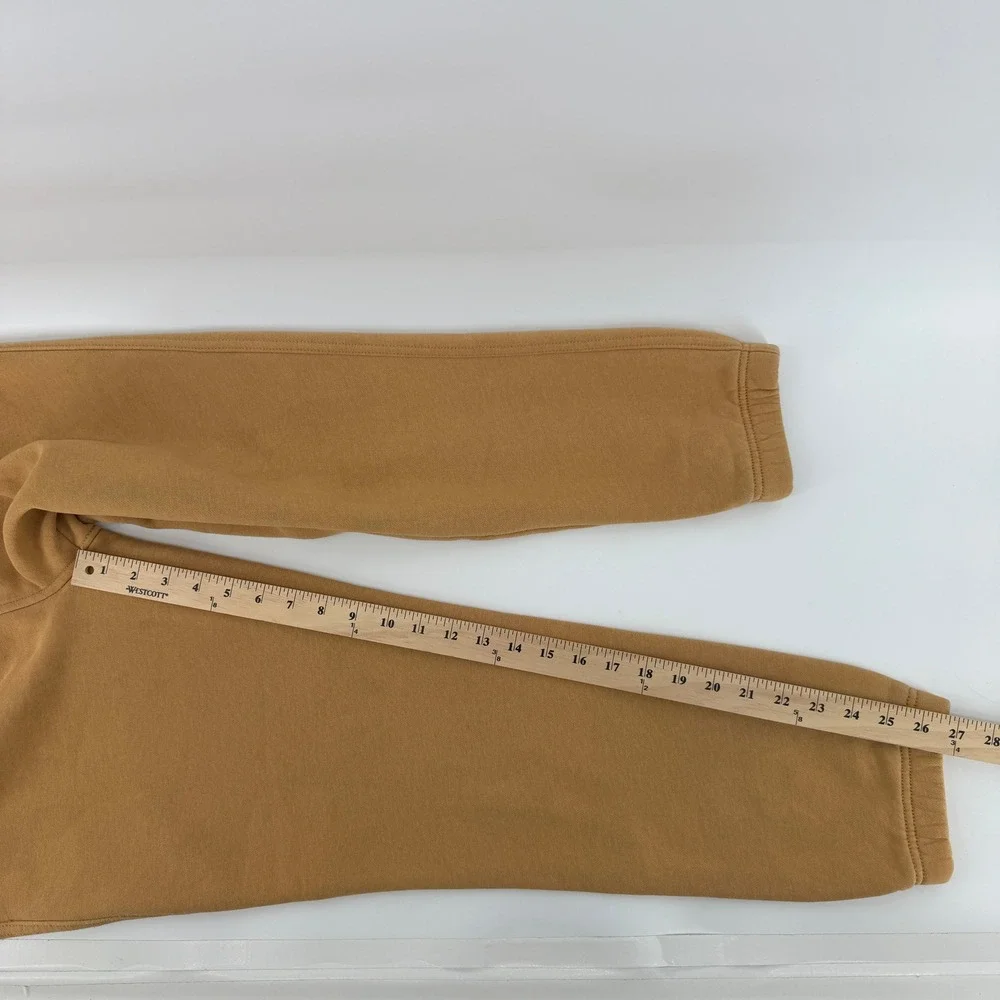 Carhartt Sweatpants Mens Medium Brown Relaxed Fit Fleece Joggers Zipper Pocket