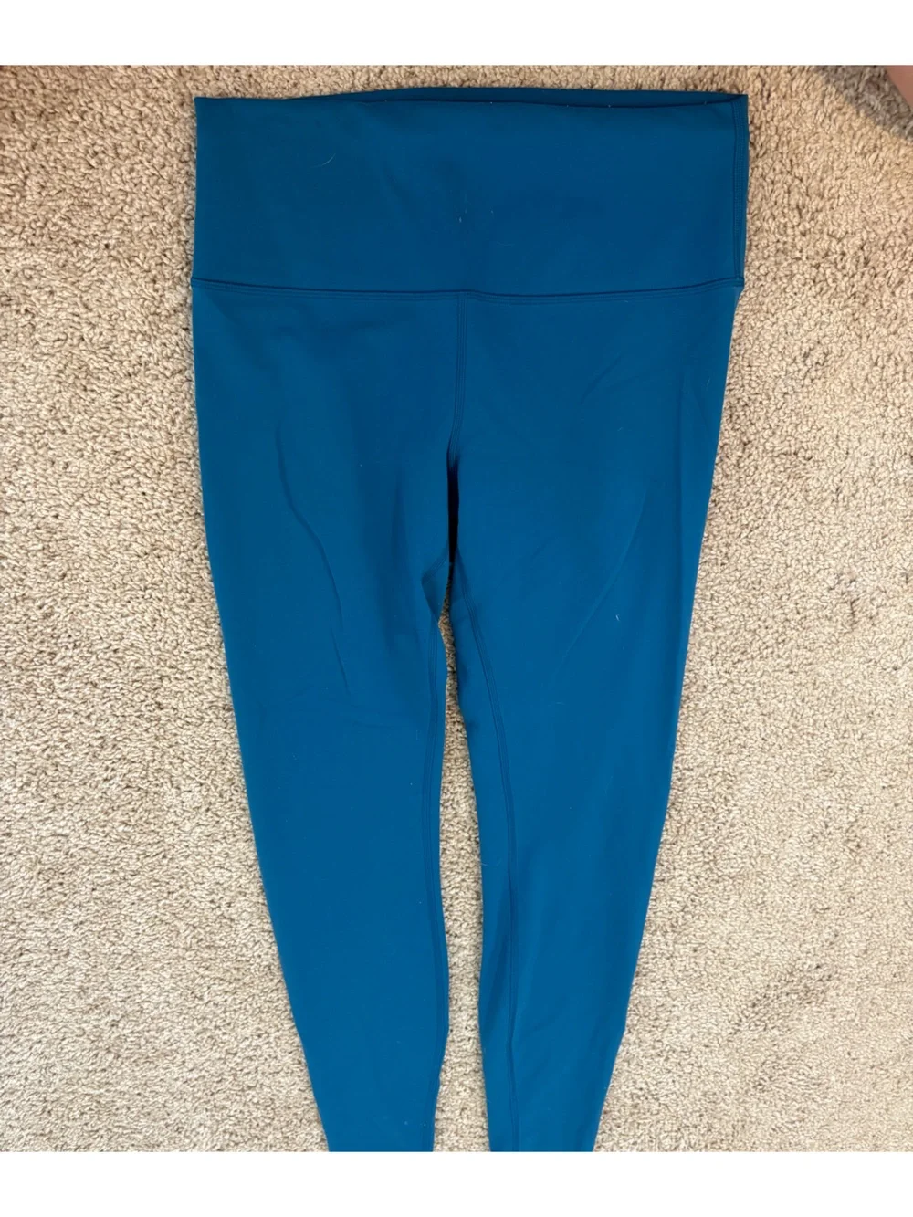 lululemon athletica Teal-Blue High-Rise Full-Length Leggings