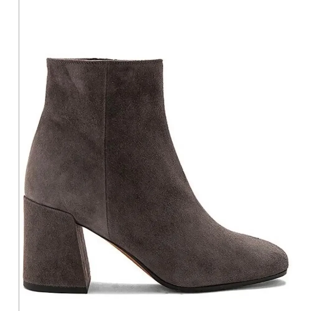 VINCE Highbury Booties in Pewter Gray‎ Suede size 7.5