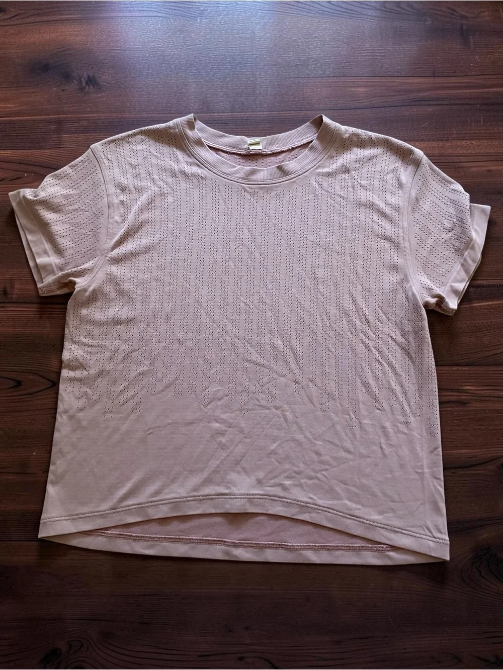 lululemon athletica Light Blush Short Sleeve Tee