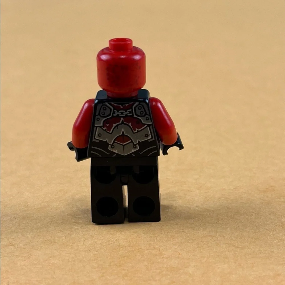 LEGO Nexo Knights Flamethrower Minifigure Scrapes on Face 2”