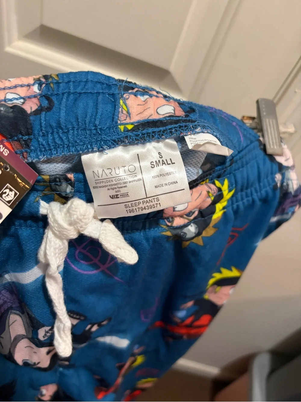 Naruto Shippuden blue pajama