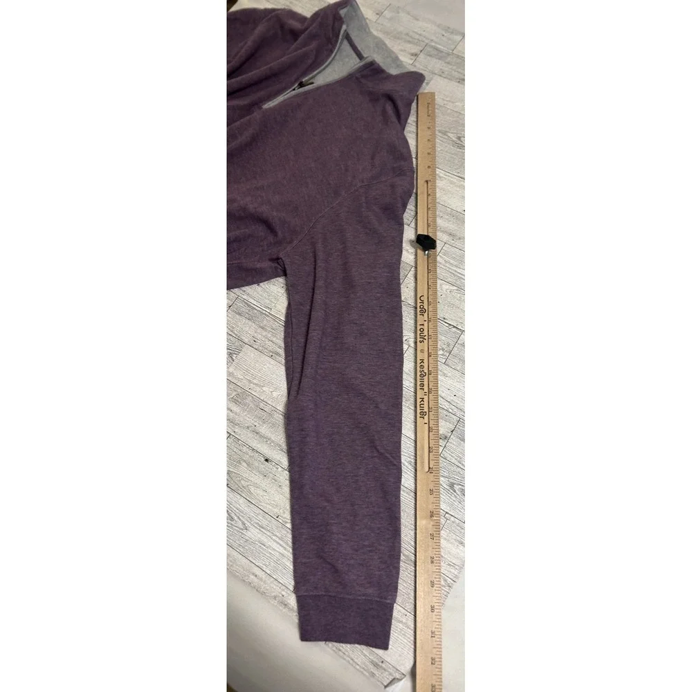 Johnnie-O 1/4 Zip Men's Sully Golf Performance Pullover Heather Purple XL
