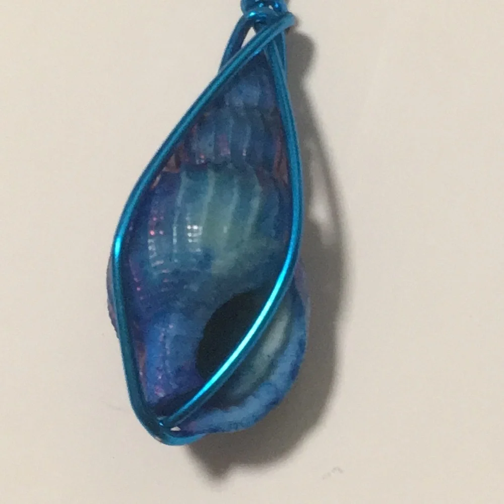 Ladies’ Pink & Blue Fishhook Earrings