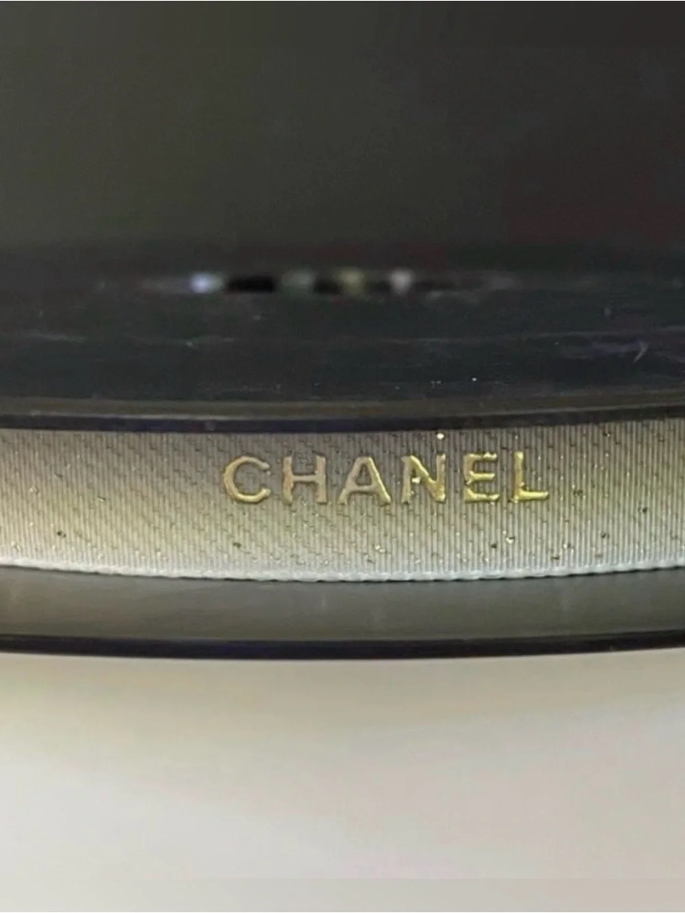 CHANEL authentic metallic