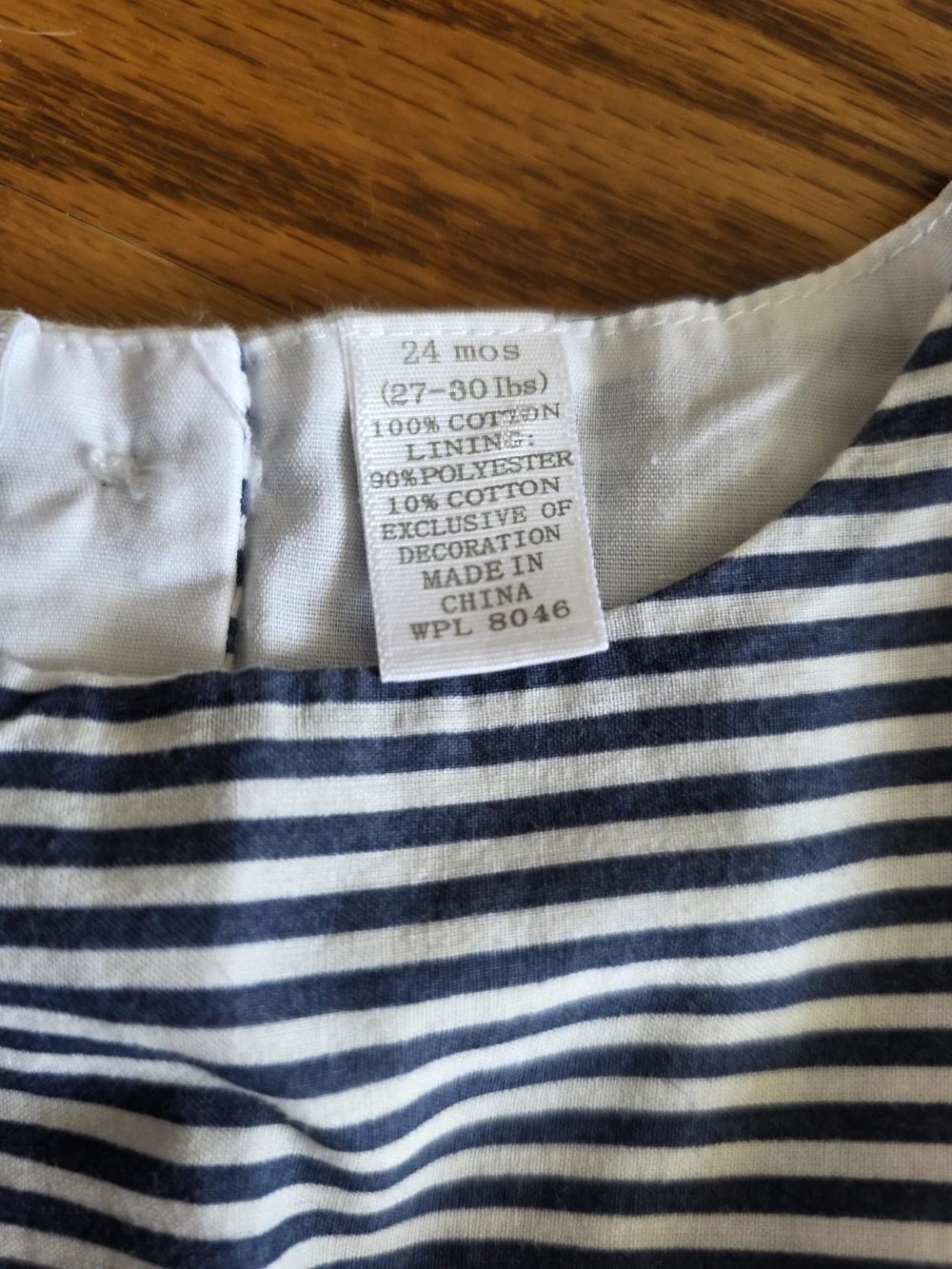 First Impressions cute navy