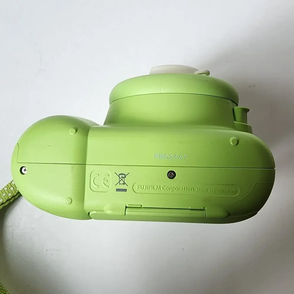 Fujifilm Instax Mini 9 Green Instant Film Camera With Strap Mechanically Tested