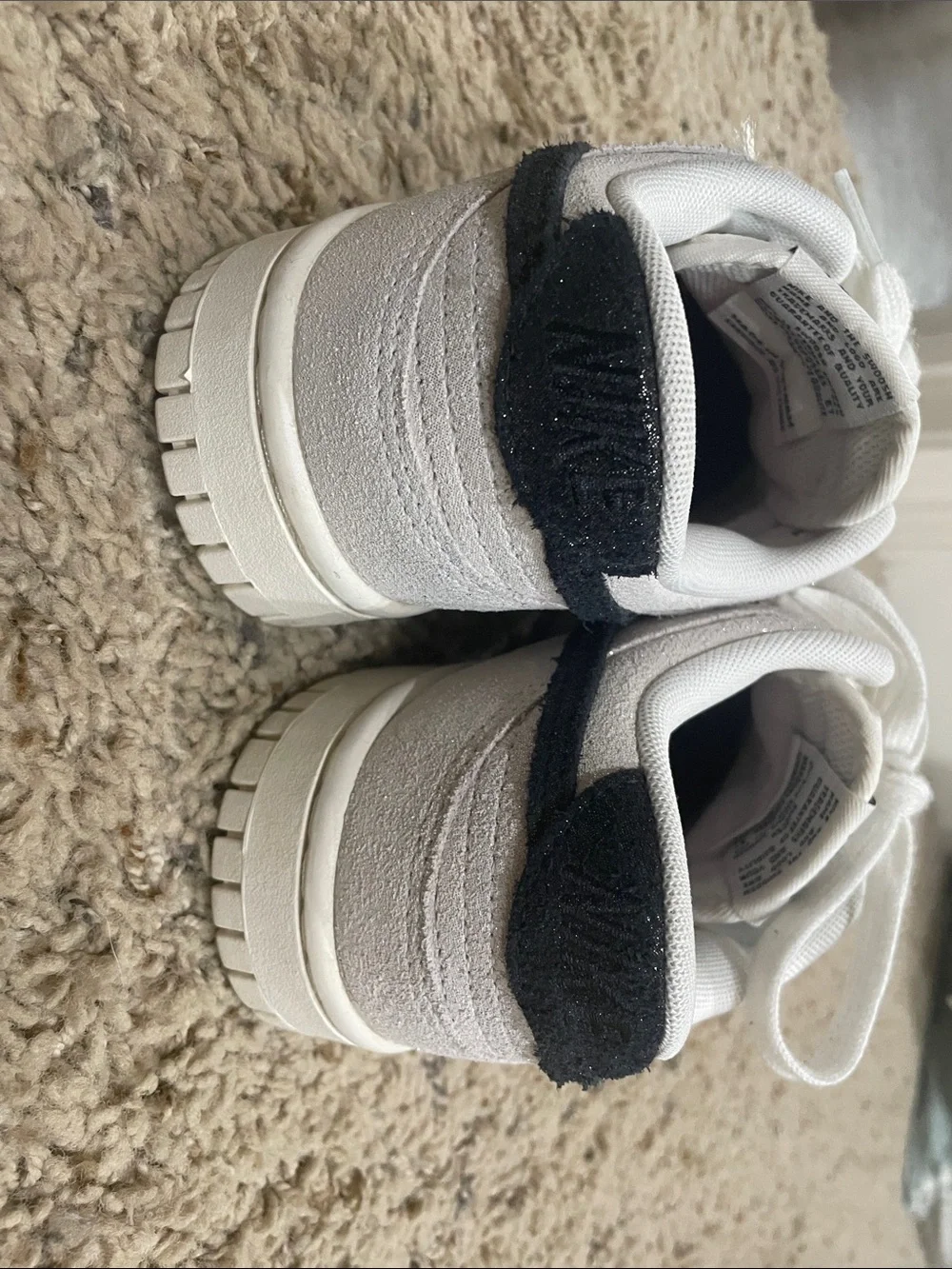 Nike sparkly iridescent
