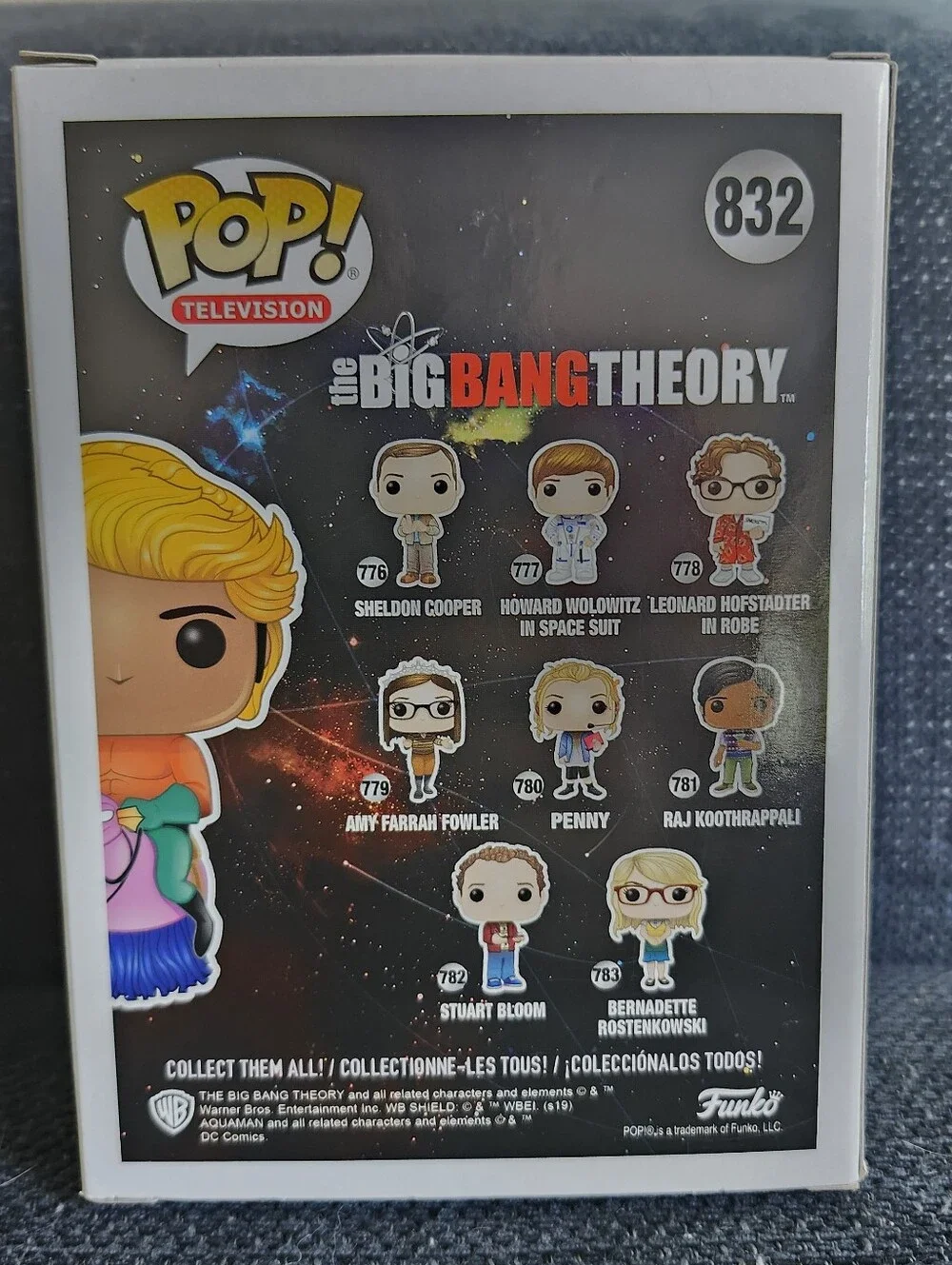 Funko Pop! The Big Bang Theory Raj Koothrappali as Aquaman #832