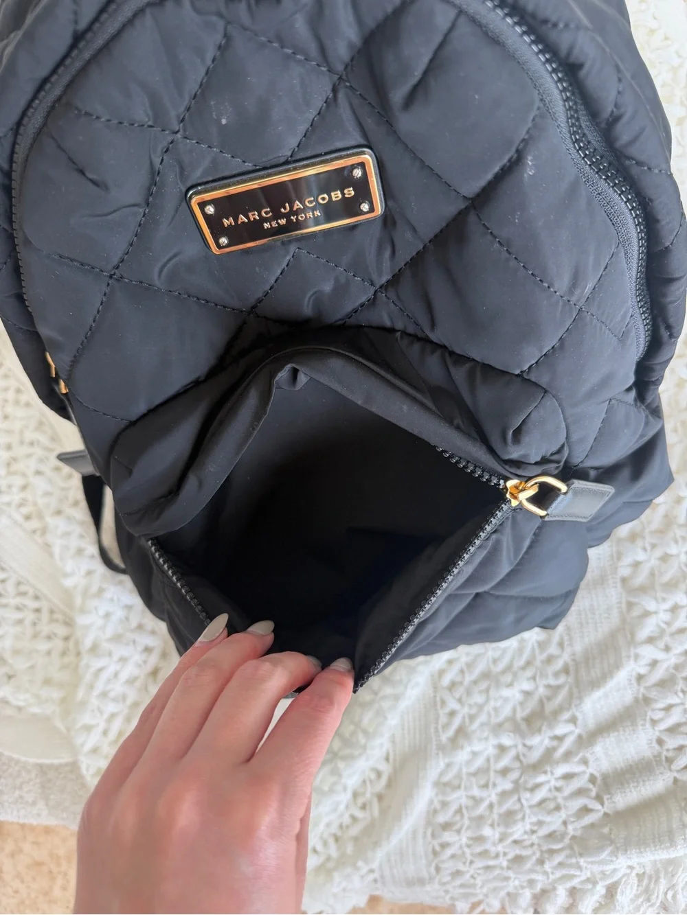 Marc Jacobs quilted black
