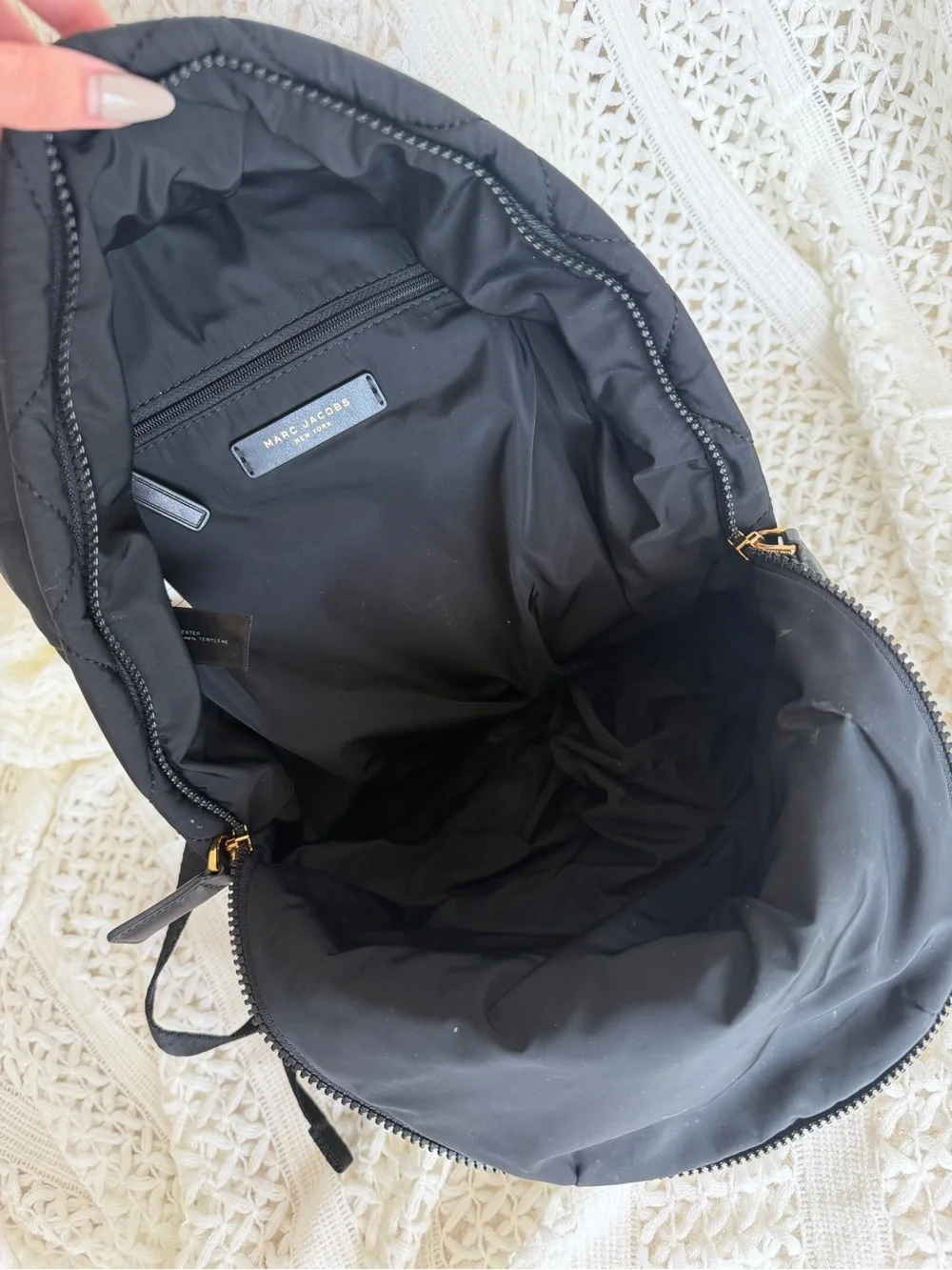Marc Jacobs quilted black
