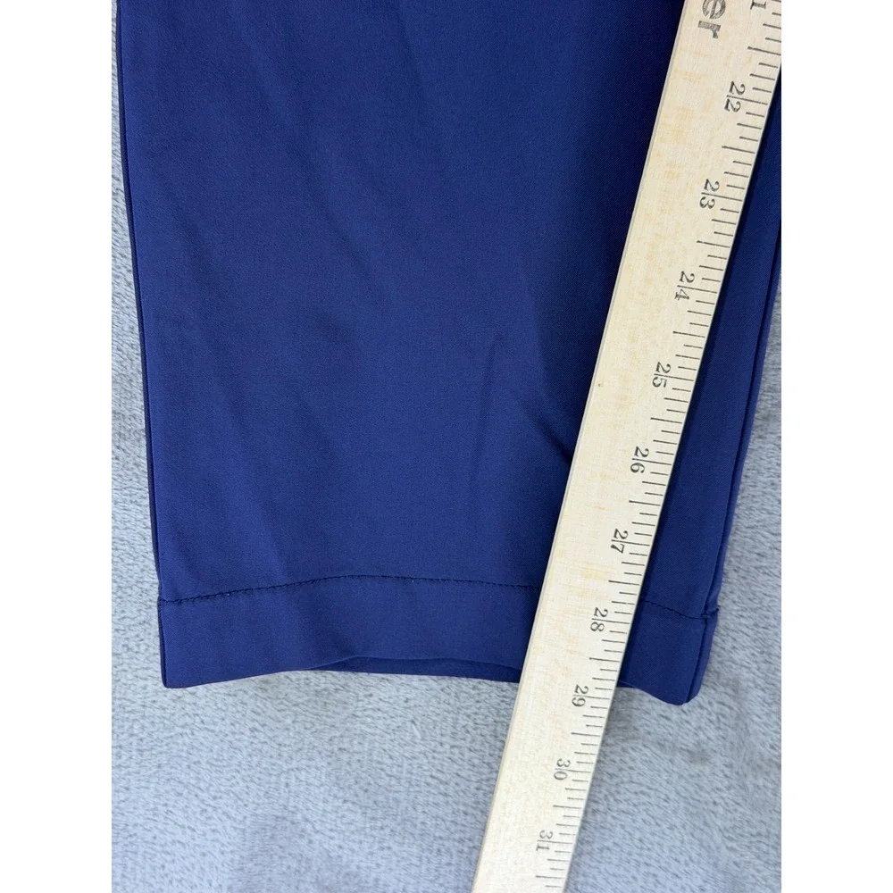 KJUS Iver Tailored Fit Golf Pants Mens 35x32 Blue Technical Stretch Trousers
