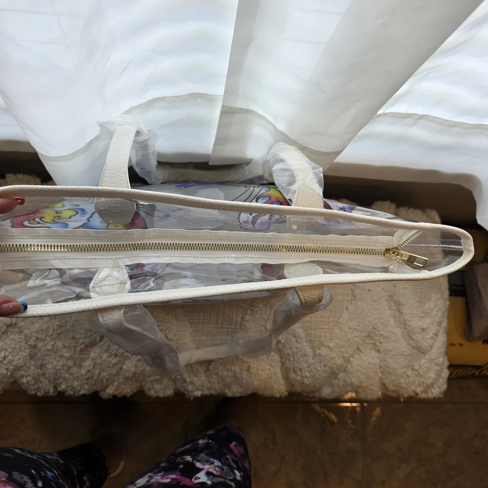Ed Hardy clear tote