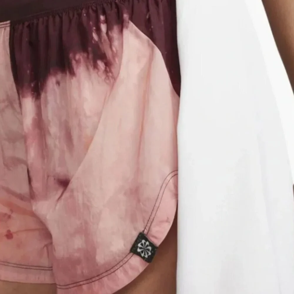 Nike Trail Women's Pink Tie-Dye Athletic Shorts