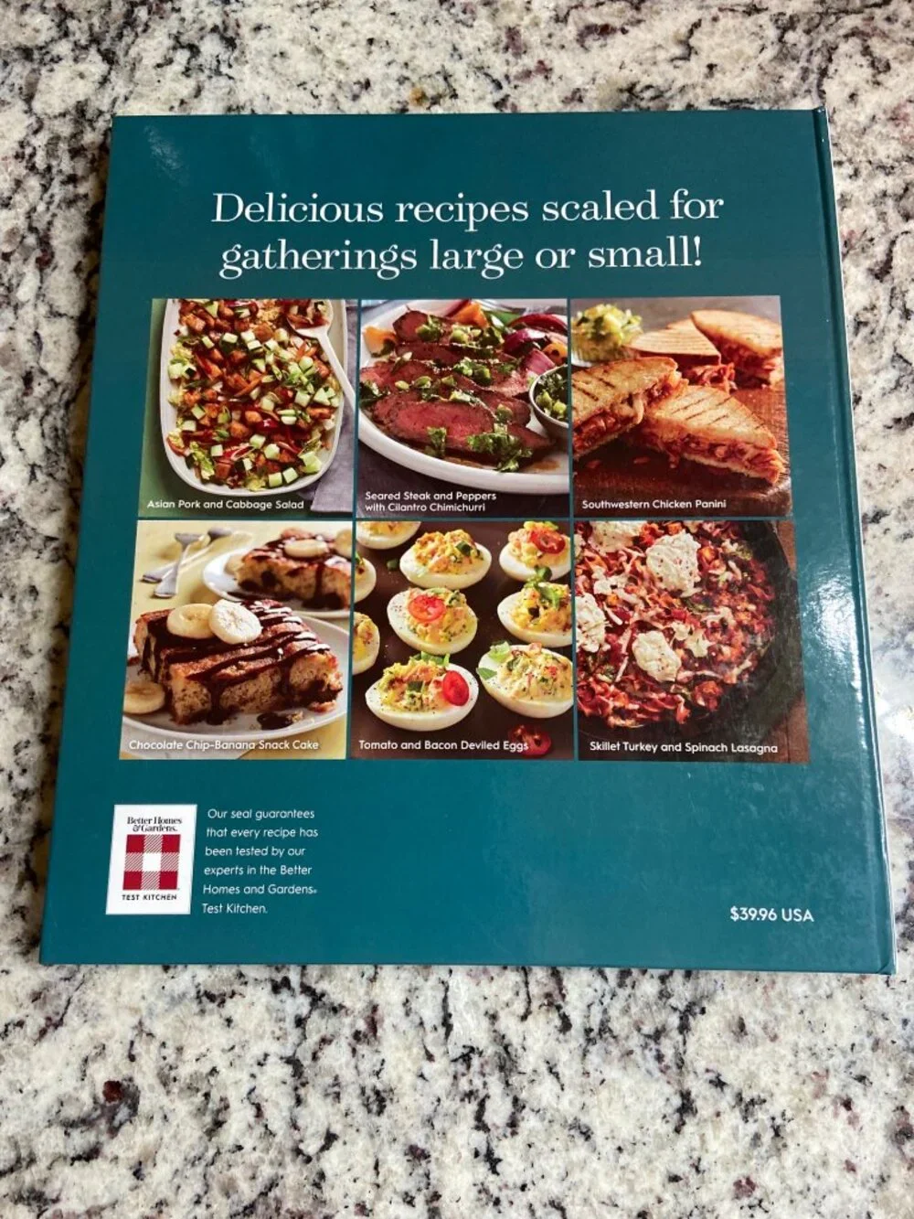 Better Homes & Gardens Hometown Favorites Cookbook 2018 Recipes