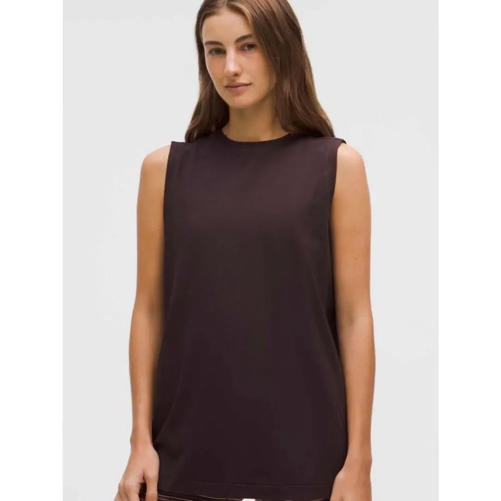 Lululemon All Yours Deep Purple Tank Sz 10