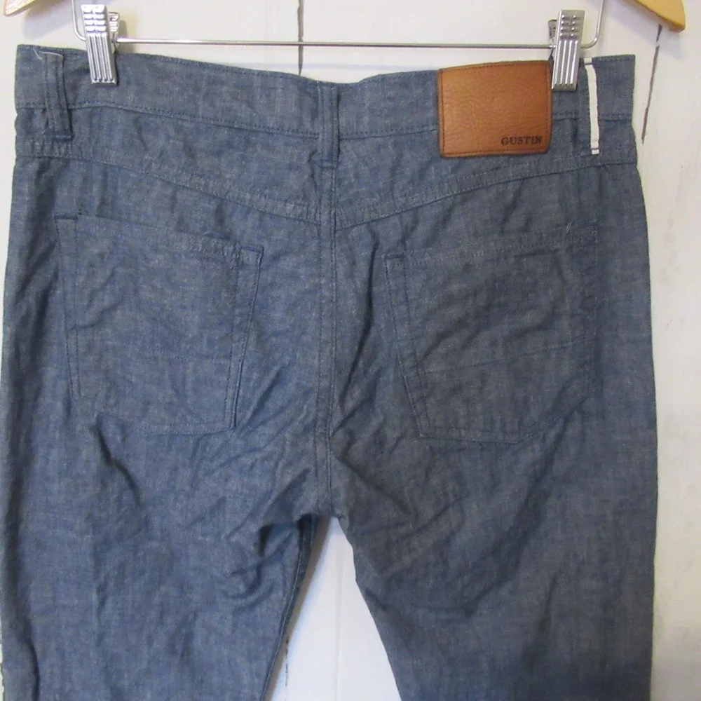 Gustin pants size