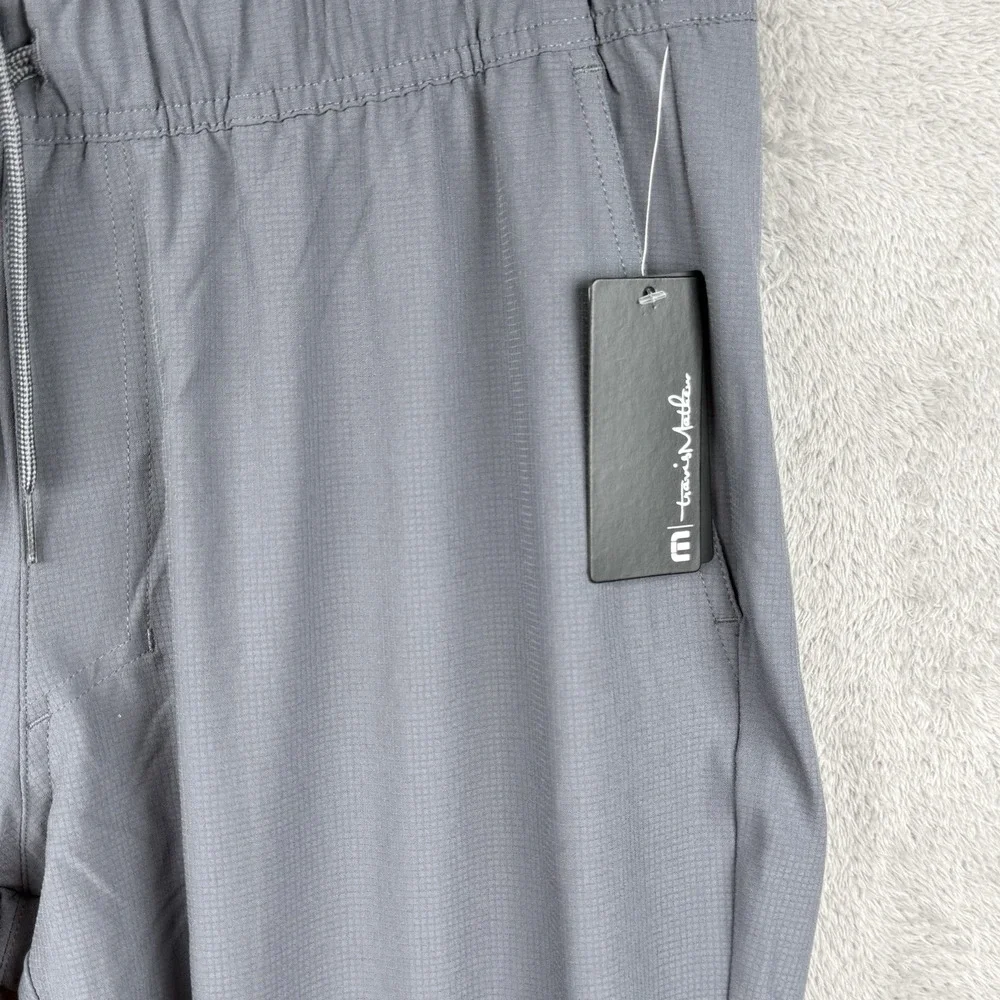 Travis Mathew Travel Pant 2.0 Mens L Gray Performance Stretch Golf NWT