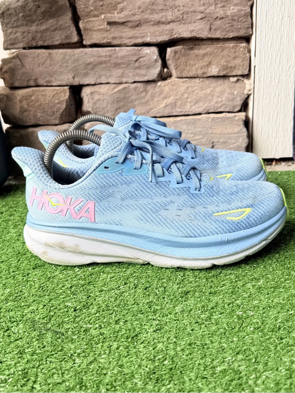 Hoka One One mesh upper