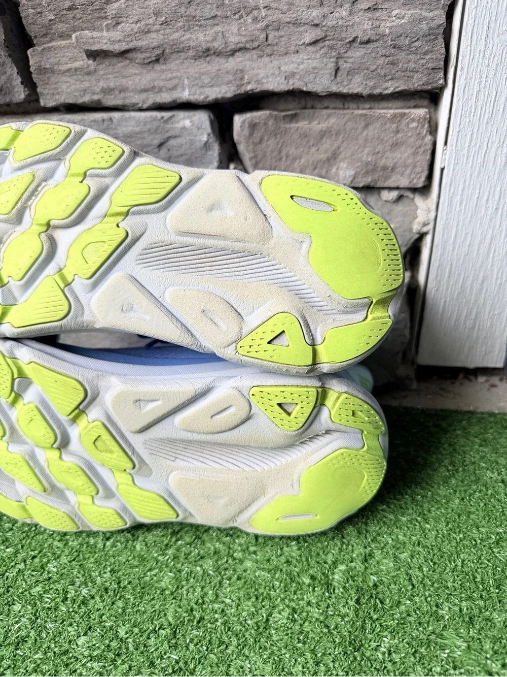 Hoka One One mesh upper
