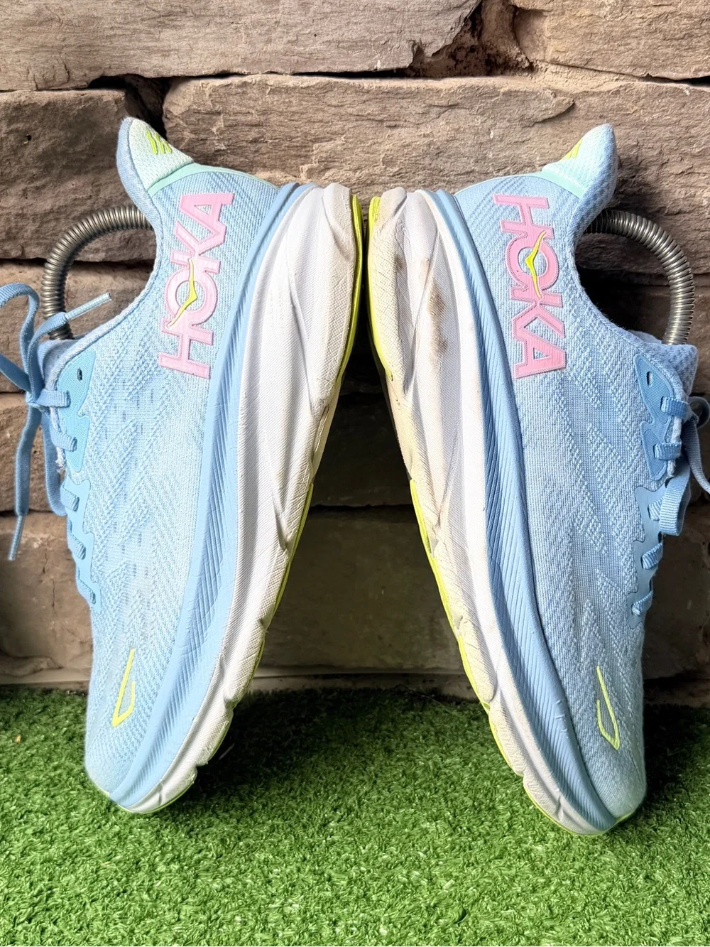 Hoka One One mesh upper