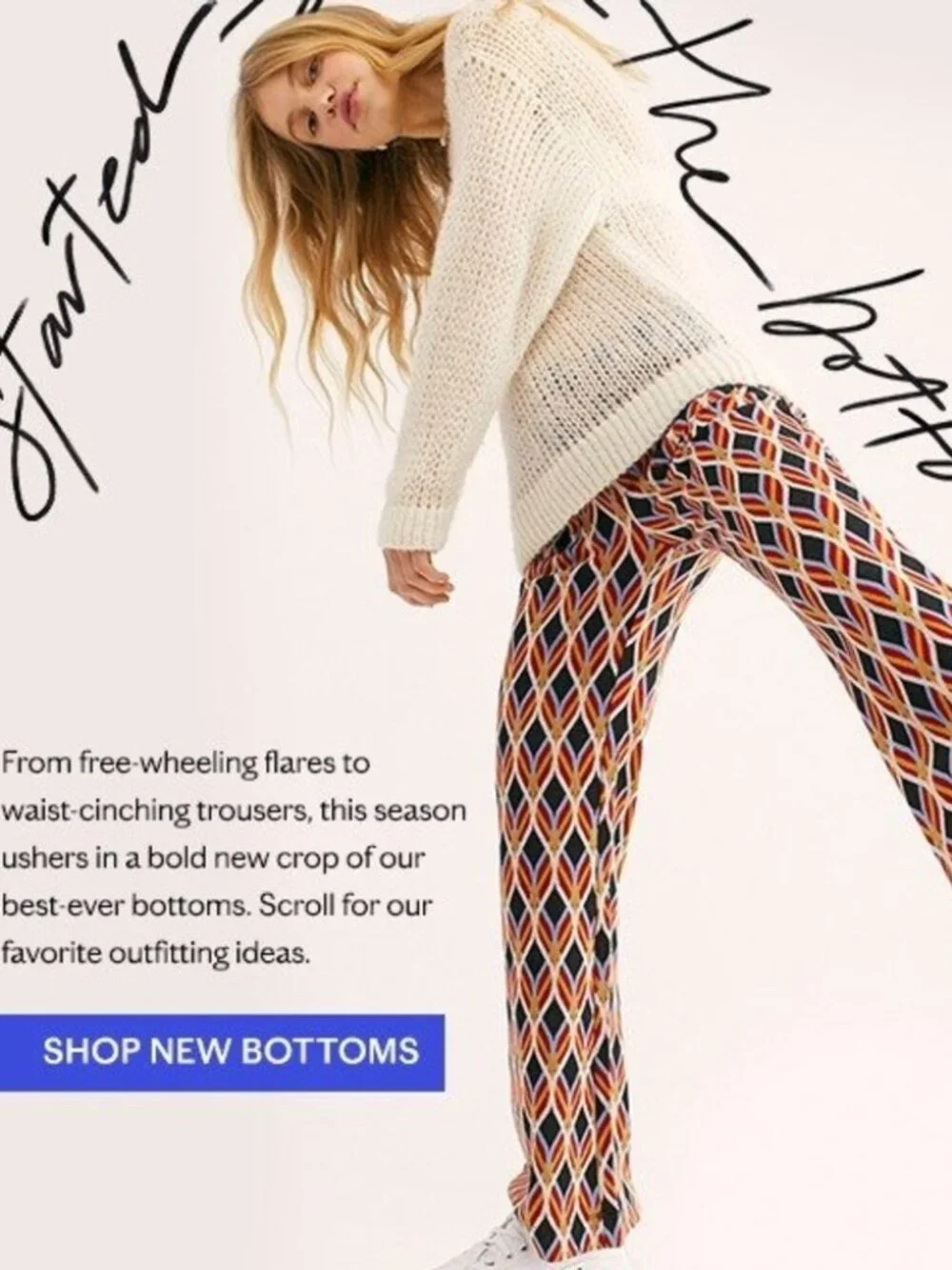 Free People bootcut style