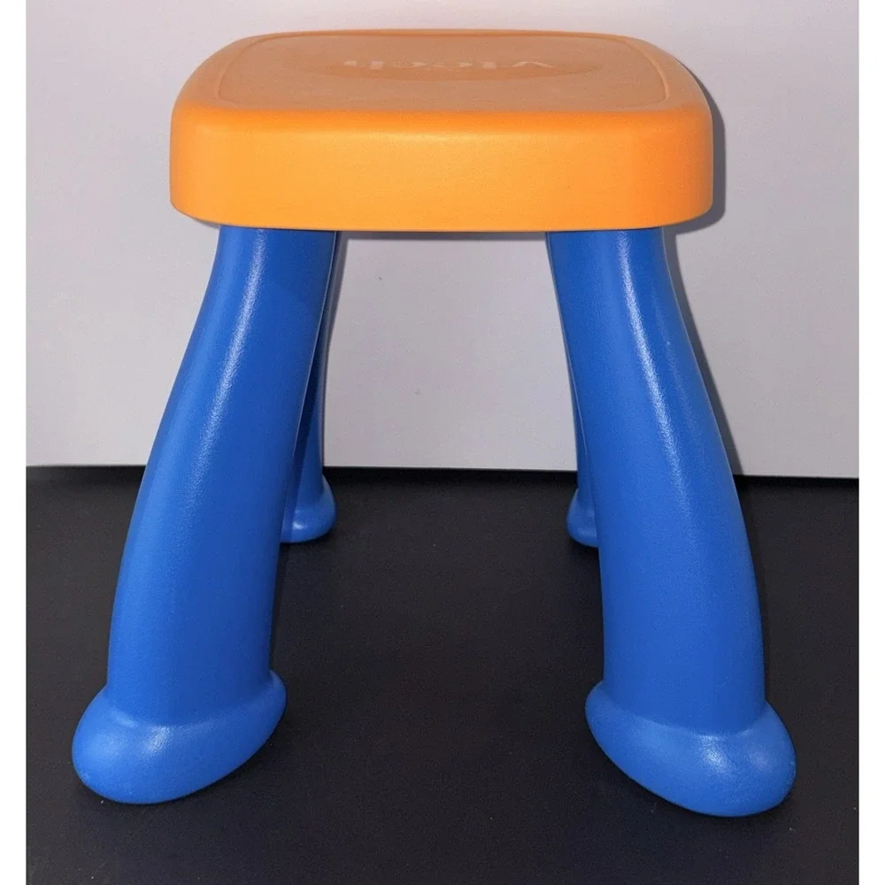 Vtech Stool Touch And Learn Activity Desk Table Replacement Orange Blue Stool