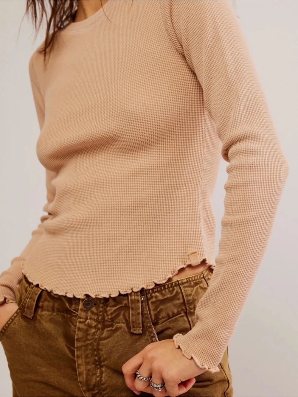 NWT Free People Easy Does it Tee