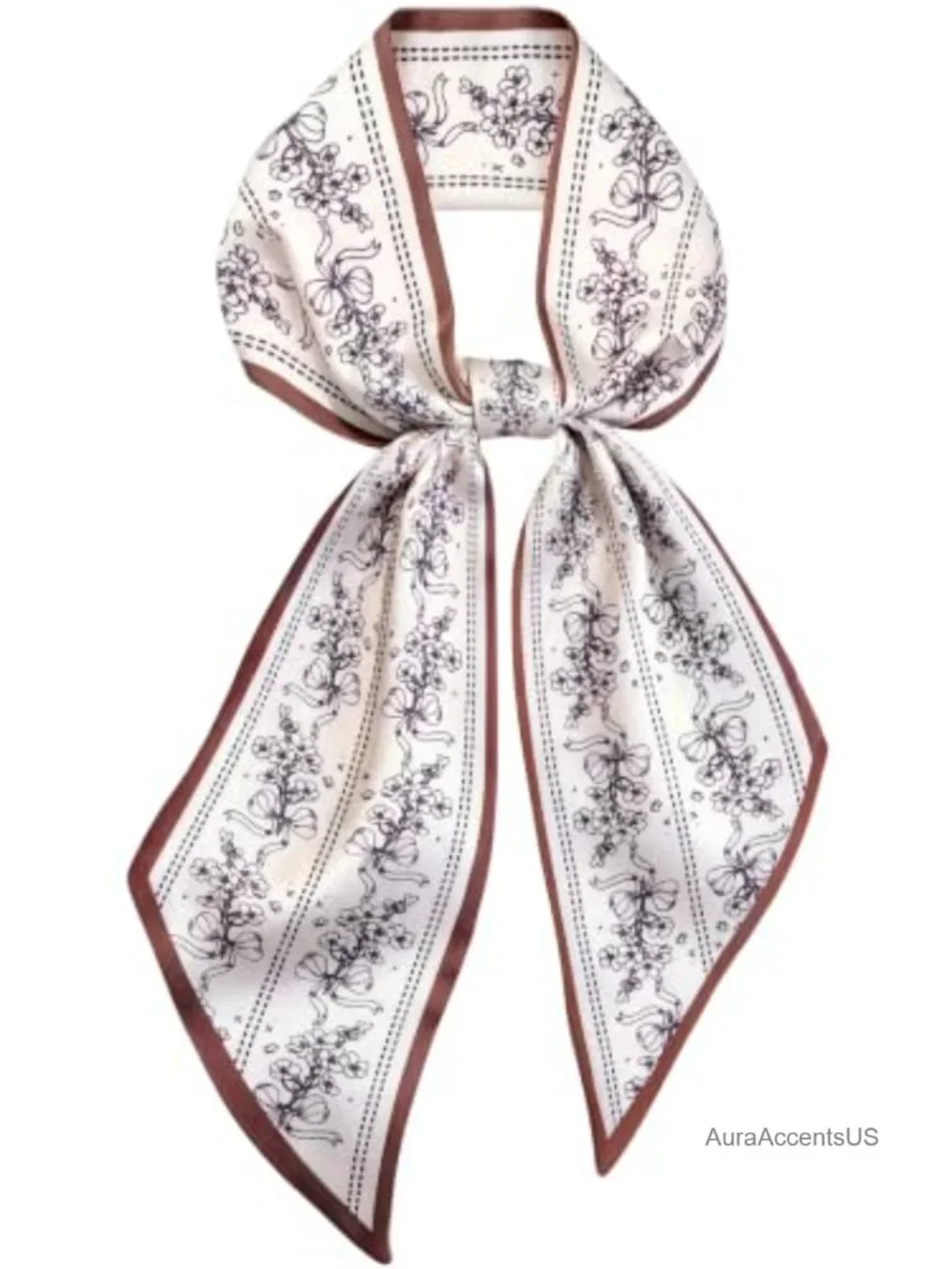 Silk Hair Scarf for Women, Fashion Scarves, Silky Satin, Lightweight, Versatile