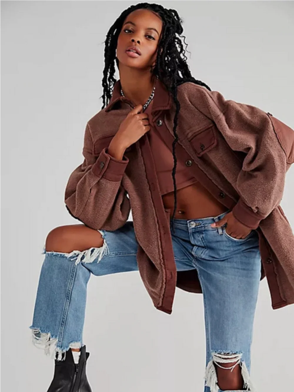 Free People fabric silhouette warmth