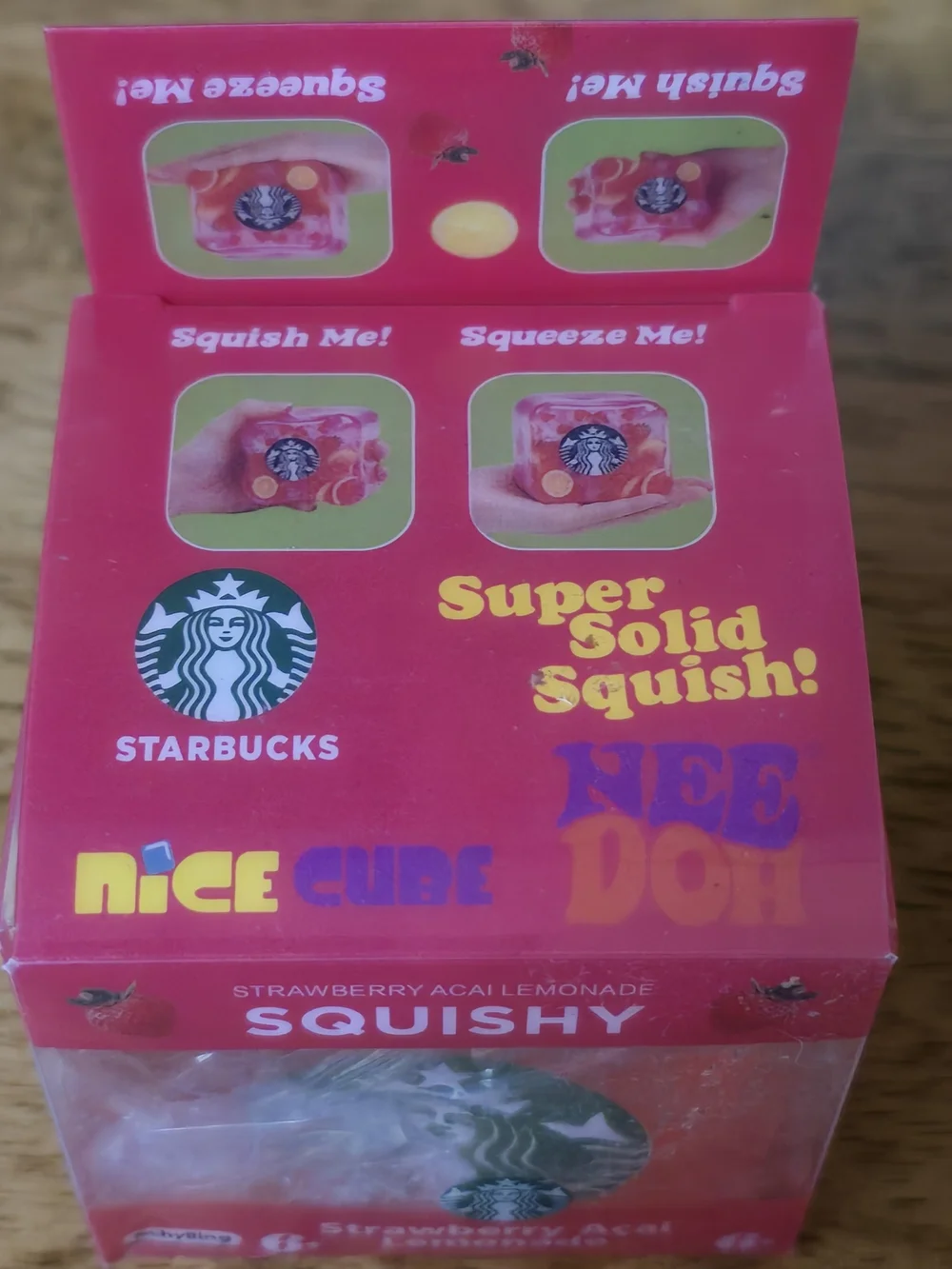Squishy starbucks pink