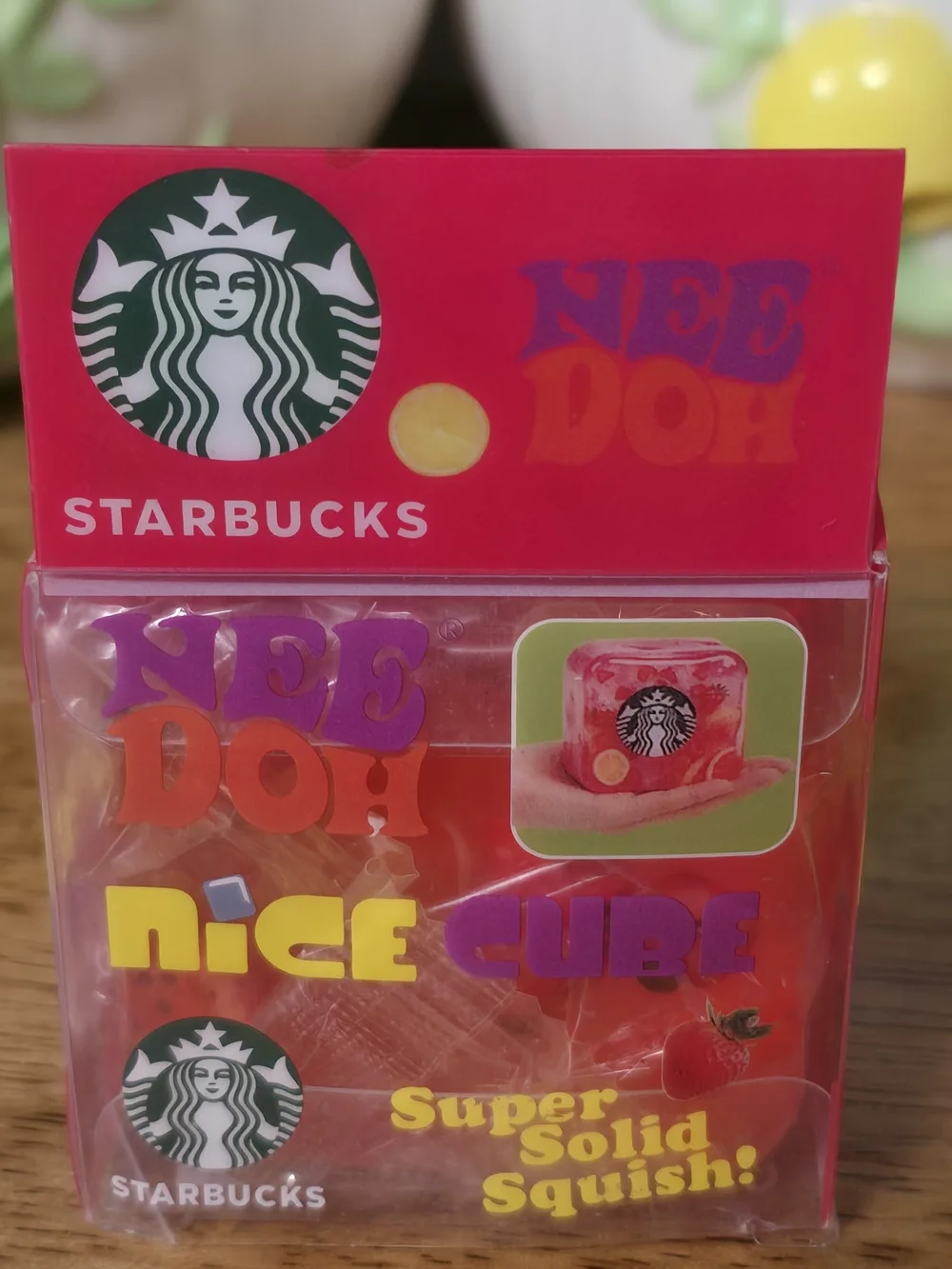 Squishy starbucks pink