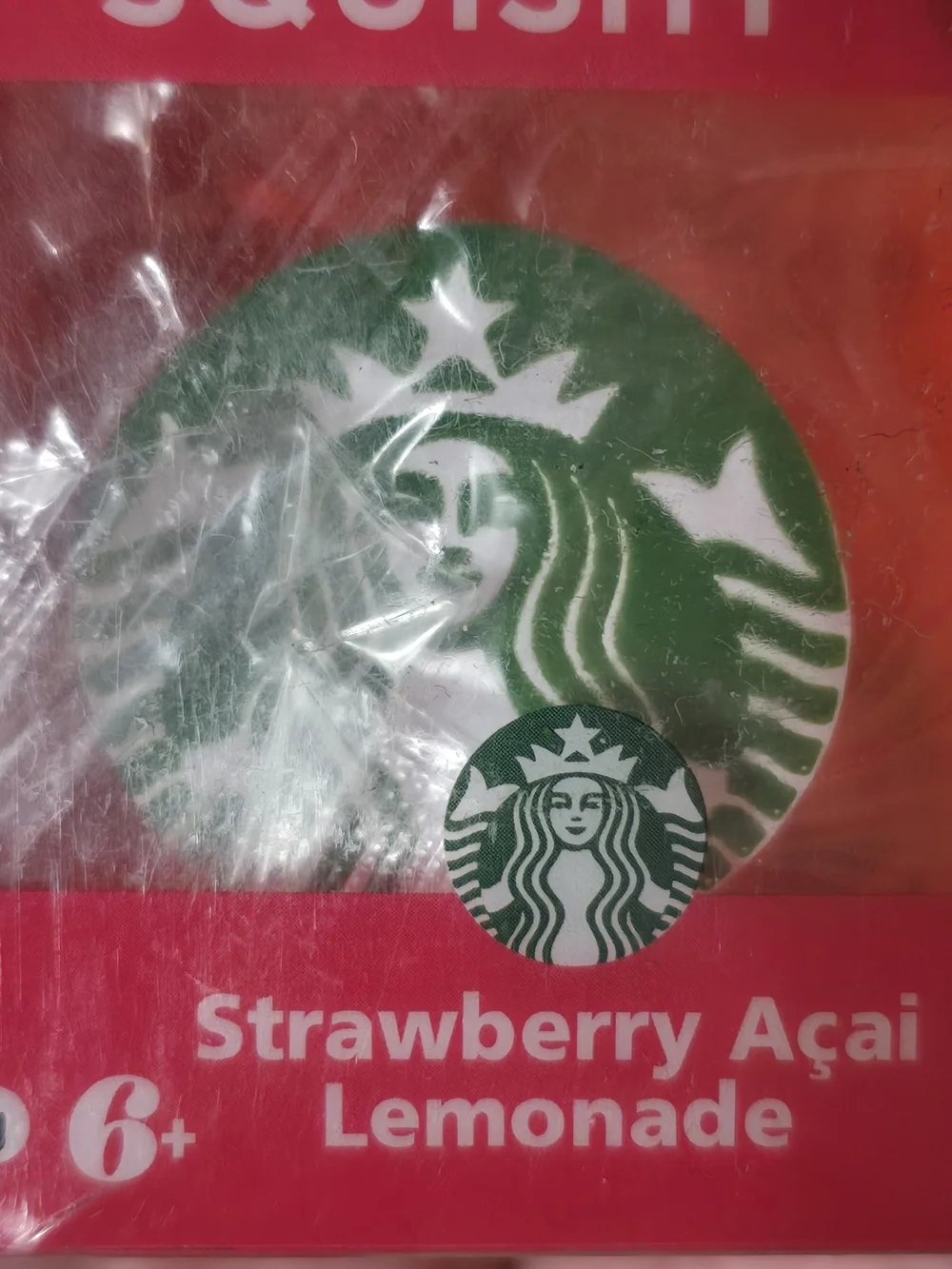 Squishy starbucks pink