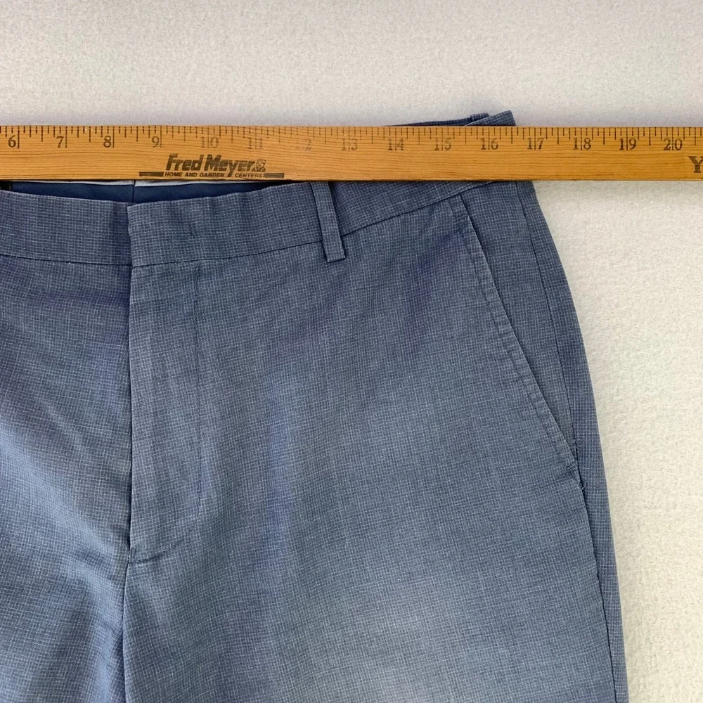 INC Dress Pants Pants Men 32x30 Blue‎ Navy Flat Front Chinos Workwear Business