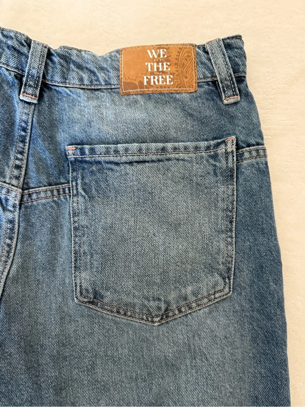 Free People We The Free Tinsley Baggy High-Rise Jeans